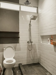 Renovasi kamar mandi dan pintu geser/sliding aluminium