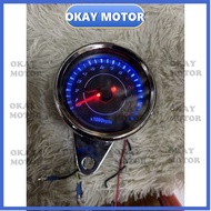 12V rpm meter Universal Motorcycle Tachometer Meter LED Backlight 13K RPM Shift kriss ex5 wave125 la