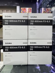 SIGMA 150-600 150-600mm F5-6.3 DG OS HSM for NIKON F 全新貨品 剩餘少量
