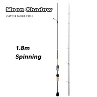Moon shaow 1.35M/1.5M/1.68M/1.8M 2-7lb Ul Ultra Light Fishing Rod Spinning Rod Baitcasting Rod Light