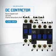 Rail Mount DC Contactor CJX2-1810Z Electric Magnetic Contactor 18A  LP1-1810 Contactors DC12V 24V 48