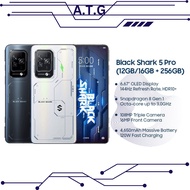 [ATG] BLACK SHARK 5 Pro (12GB/16GB + 256GB) 5G Smartphone – Original 1 Year Warranty by Xiaomi Msia (MY SET)