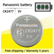 Original Panasonic CR2477 battery Car key remote control battery Sensor high temperature resistant c