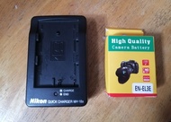 Nikon MH-18a 充電器 + EN-EL3e 電池