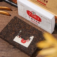 ZhongCha Pu'er Ripe Tea中茶云南勐海经典唛号标杆7581普洱熟茶砖茶叶
