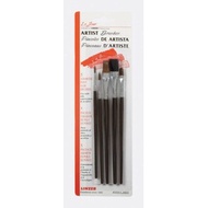 🇺🇸 LINZER Le Jour Artist Brushes 5 Assorted Pony Hair Brushes - A555 / LJ900