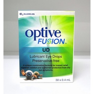 Optive Fusion UD Lubricant Eye Drops 0.4ml x 30's (EXP:10/2027)