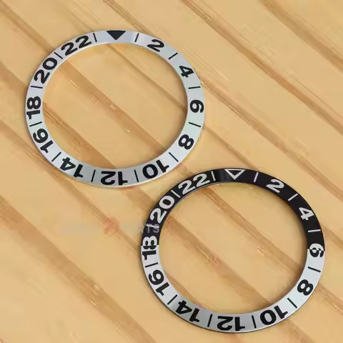 Aluminum Bezel for Omega 2234.50/2538.20/2534.50 Seamaster GMT 41mm Watch