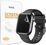 Frgnie Screen Protector Designed for QVEQ Smart Watch 1.83” (6 Pack) Soft HD Clear TPU Film For Q104