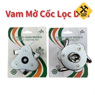 Oil filter opener, Oil filter cup remover, Oil filter opener with 3 round legs, flat feet