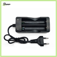 100%Authentic 18650 Dual Charging Battery Charger With Cable Flashlight Dual Slot Smart Lithium Battery Charger