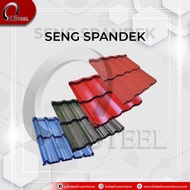 SENG SPANDEK WARNA - seng untuk atap rumah