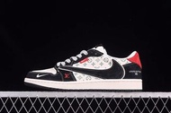 Travis Scott x Fragment Design x Air Jordan 1 Low OG SP AJ1 LV聯名 黑紅尾 低幫文化休閑板鞋 YX5066 333061