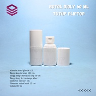 Dioly fliptop bottle 60ml / face mist fliptop bottle 60ml Fliptop bottle 60ml