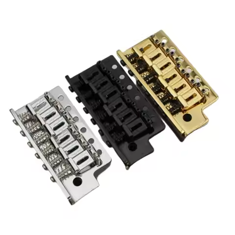Miwayer 52.5mm Guitar Tremolo Bridge Vintage Saddle Steel Block Set for Fender Strat Squier Electric