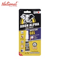 Aron Alpha Tube Instant Super Glue Gel Extra Thick No Drip Formula 3g
