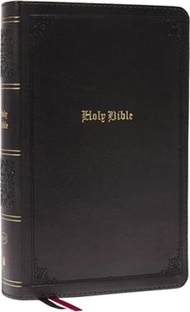 3207.Kjv, Personal Size Large Print Single-Column Reference Bible, Leathersoft, Black, Red Letter, Comfort Print: Holy Bible, King James Version