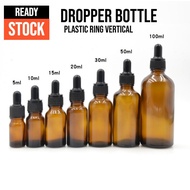 5ml 10ml 15ml 30ml Dropper Bottle Brown Bottle Essential Oil Bottle