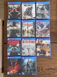 PS4 Game : Call of Duty BLACK OPS III 3, ADVANCED WARFARE, MODERN WARFARE, INFINITE WARFARE, The Div