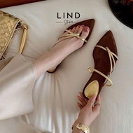 MIKE luxury 3p flip-flop sandals (777-2) - S162 - LinD Shoes & Sandal