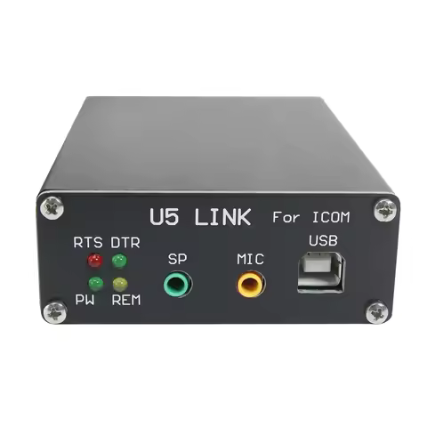 ANYSECU U5 Link For ICOM Radio Connector with Power Amplifier Interface For IC-703 IC-7200 IC-706MK2
