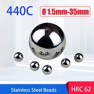 440C Stainless Steel Beads High Precision Solid Ball G10 Steel Ball Ø1.5mm 1.588mm 2mm 2.381mm 2.5mm