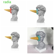 RADIANTZAP Ice Cream David Figurine, Abstract Western Character David Statue, Craft David Resin Nord