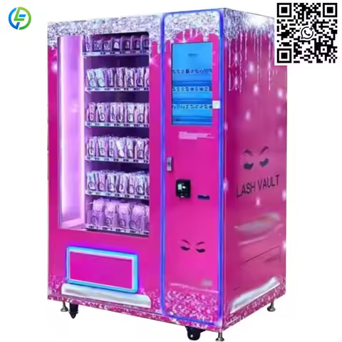 Customized Hot Custom Design Hair Beauty Vending Machine Lashes Cosmetics Vending Machine Cash Payme