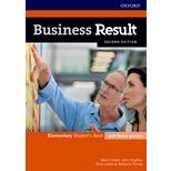 BUSINESS RESULT 2ED ELEMENTARY STUDENT'S BOOK W/ONLINE PRACTICE (A1-A2)