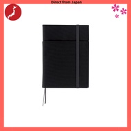 Kokuyo Notebook Cover Planner Systemic Compatible with Ring Notebooks Black A5 B Lined 50 Sheets No.