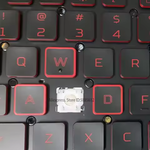 Replacement Keycap Key cap &Scissor Clip&Hinge For Acer Nitro 5 7 AN515-54 AN715-51 AN515-55 AN515-4