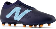 New Balance Unisex Adult Tekela V4 Magia FG Soccer Shoe, Nb Navy/Team Sky Blue/Hot Mango, 8 Wide Wom