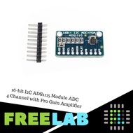 16-bit I2C ADS1115 Module ADC 16bit 4channel with Pro Gain Amplifier