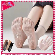 MATA AS Transparent Women's Socks 7037 Stocking Model Stocking Socks with Anti-Slip Gel Slip Korean 