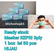 Masker Medis 3 ply 1 box isi 50pcs