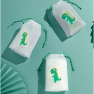 ✨💖🦕 Dinosaur Reusable Bag l WaterProof Drawstring Bag l Dustbag l Unicorn Birthday Party Goodie Bag Gifts l Children Day