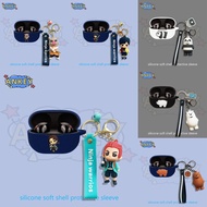 Case For Jabra Elite 8 Active / Elite 10 / Evolve 2 Buds Earphone Silicone Cover Lovely Bear Earbuds