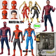 Mafex No.194 Spider-man Upgraded Suit Spider Man Action Figure Spiderman Articulado Doll Shf Andrew 