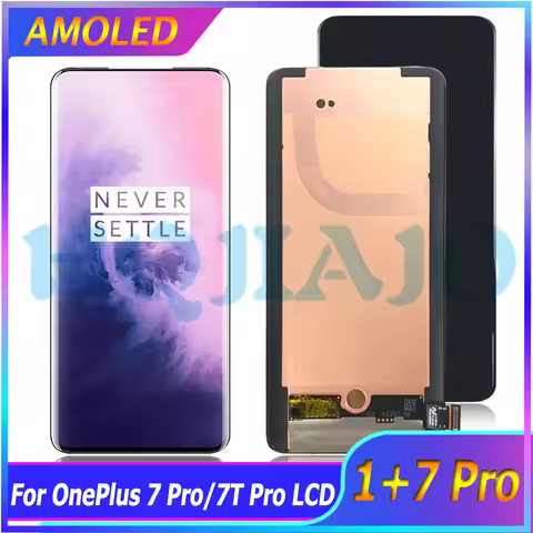 6.67" AMOLED TFT Display For Oneplus 7T Pro LCD Display Touch Screen LCD Replacement For Oneplus 7 p
