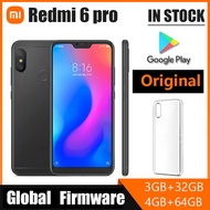 Brand NEW Smartphone Xiaomi Redmi 6 Pro / Mi A2 lite Cellphone, with Phone Case 4000mAh Batterry Dual SIM Solt Dual Camera Global Firmware