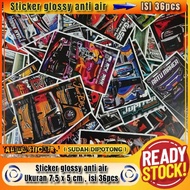 [Isi 50/36 Pcs] Sticker Bus Mania Stiker Bus Basuri Stiker Bus Viral