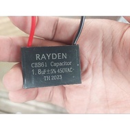 1.8 Micro Capacitor Fan Capacitor 1.8 Micro 1.8uF 1.8 uF 1.8uF