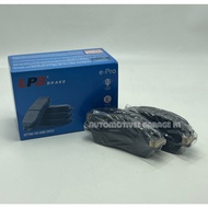 LPB E-PRO BRAKE PADS - FRONT - A27560 - PERODUA AXIA D74A 2023-