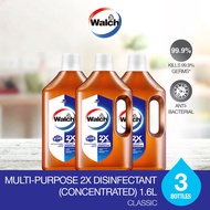 Walch® Multi-Purpose 2X Concentrated Disinfectant 1.6L x 3 Bottles