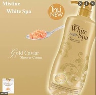 Mistine White Spa Shower Cream 500ml มิสทิน ครีมอาบน้ำ ไวท์สปา สบู่อาบน้ำ สบู่เหลว มี 4 สูตรให้เลือก (1 กระปุก)