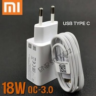 Xiaomi Charger poco C65 18 Watt Usb Type C Fast Charging Charger 18W Full Set Adapter