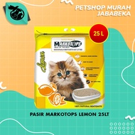 Pasir Kucing Gumpal Markotop 25 Litter