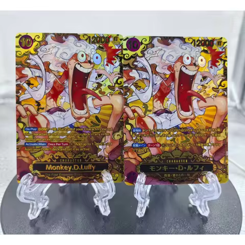 Diy One Piece Japanese English Championship Op05-119 Sec Parallel Monkey D Luffy World Final 1St Pri