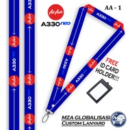 [ Ready Stock ] 2 DESIGN AIR ASIA NEO A330 + FREE ID Card Holder | PREMIUM QUALITY AIR ASIA NEO A330