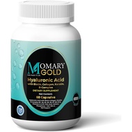 MOMARY Gold Hyaluronic Acid Contains Biotin, Collagen, Keratin, B Complex (B1, B2, B3, B5, B6, B7, B